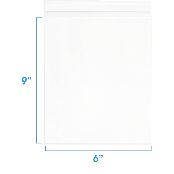 6x9 Clear Cellophane Bags 25count - Picture 4 of 8